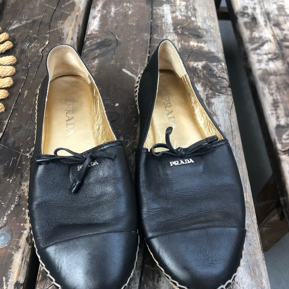 Prada slip ons